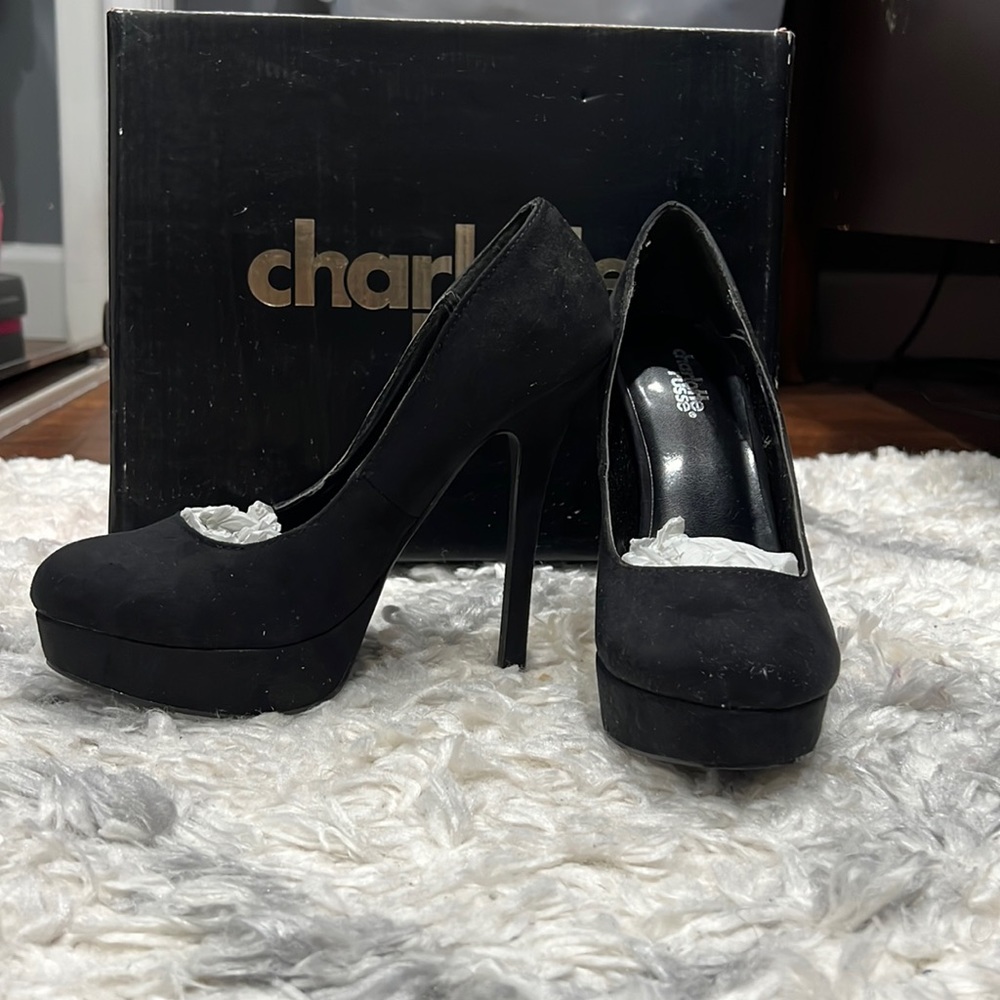 Black heels